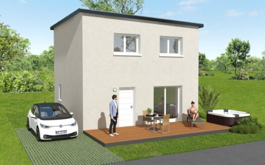 Lesneven – Maison contemporaine de 3 chambres – 228966 €