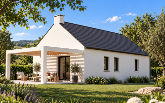Kerlouan – Maison de plain pied – Normes PMR – 261591 €